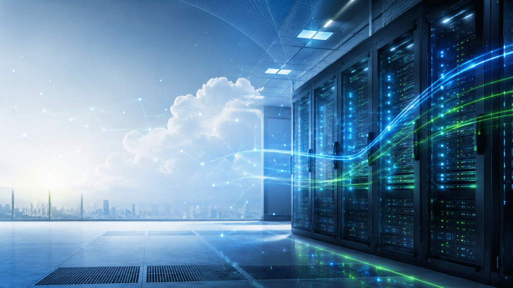 Cloud Hosting - high tech data center