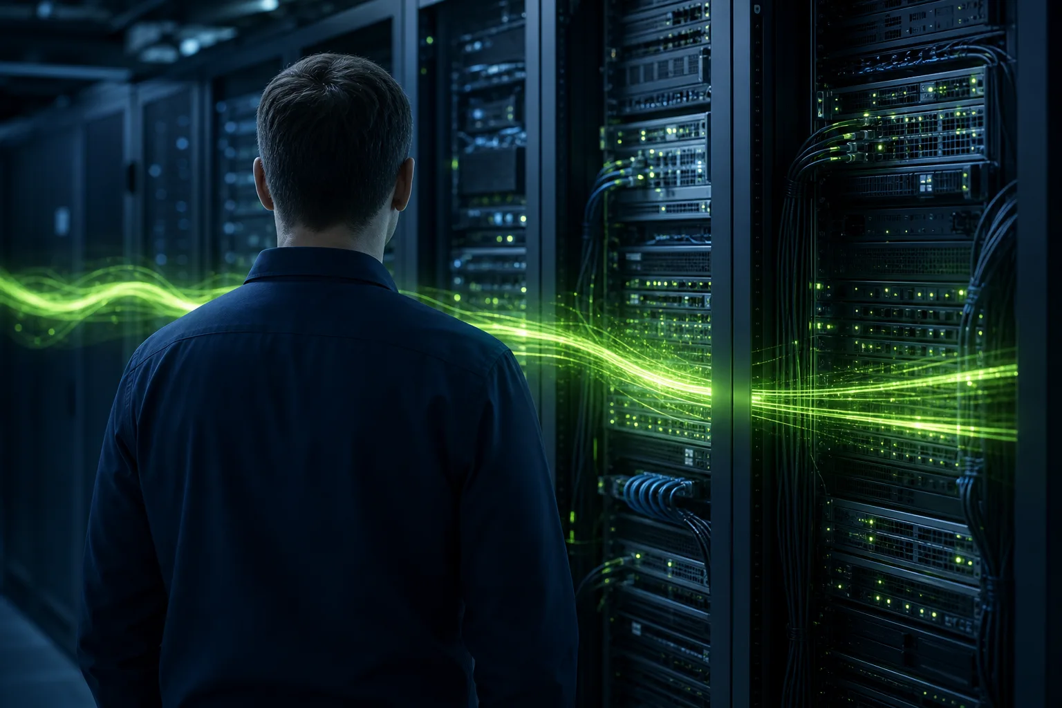 IT Vortex engineer overseeing a live zero-downtime cloud migration